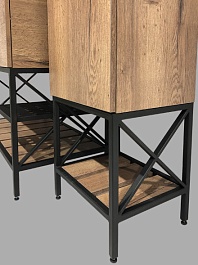 Comforty Мебель для ванной Бредфорд 90 дуб темный – фотография-10